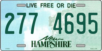 NH license plate 2774695