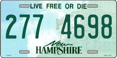 NH license plate 2774698