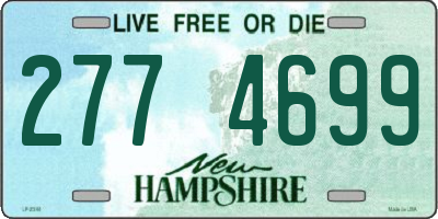 NH license plate 2774699