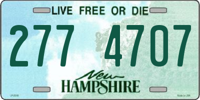 NH license plate 2774707