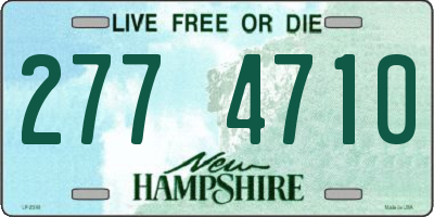 NH license plate 2774710