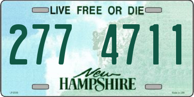 NH license plate 2774711