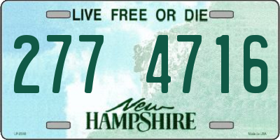 NH license plate 2774716