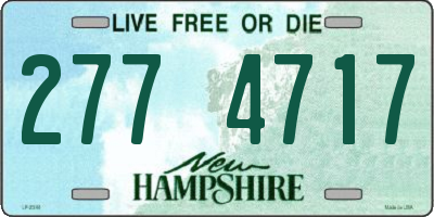 NH license plate 2774717
