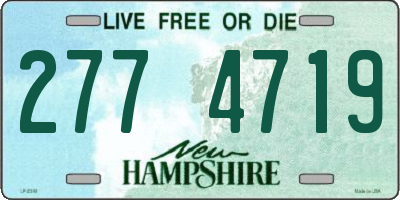 NH license plate 2774719
