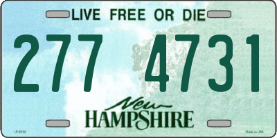 NH license plate 2774731