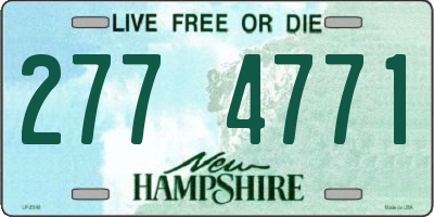 NH license plate 2774771