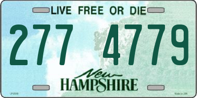 NH license plate 2774779