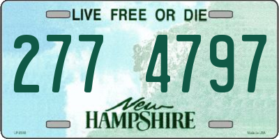 NH license plate 2774797