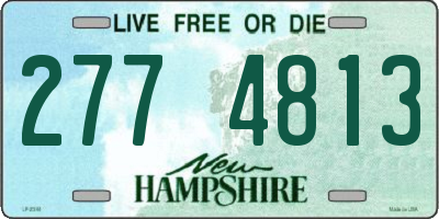 NH license plate 2774813