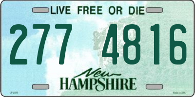 NH license plate 2774816