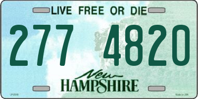 NH license plate 2774820
