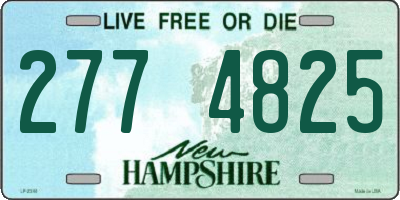NH license plate 2774825