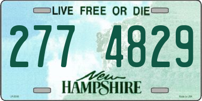 NH license plate 2774829