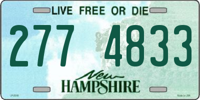 NH license plate 2774833