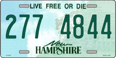 NH license plate 2774844