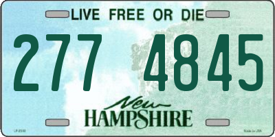 NH license plate 2774845