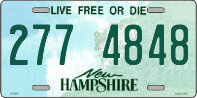 NH license plate 2774848