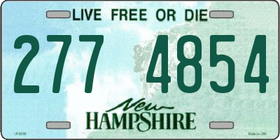 NH license plate 2774854
