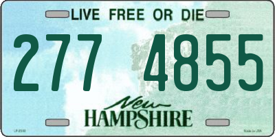 NH license plate 2774855