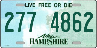 NH license plate 2774862