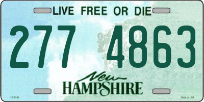 NH license plate 2774863
