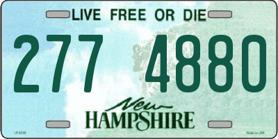 NH license plate 2774880