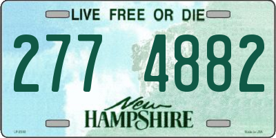 NH license plate 2774882