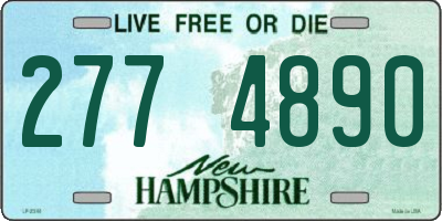 NH license plate 2774890