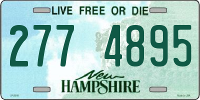 NH license plate 2774895