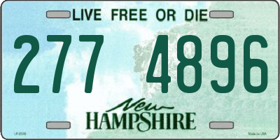 NH license plate 2774896