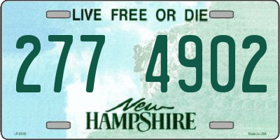 NH license plate 2774902