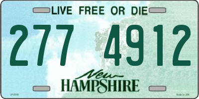 NH license plate 2774912