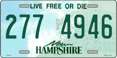 NH license plate 2774946