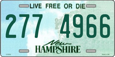 NH license plate 2774966