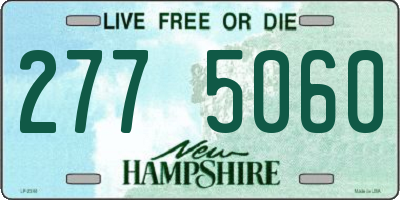 NH license plate 2775060