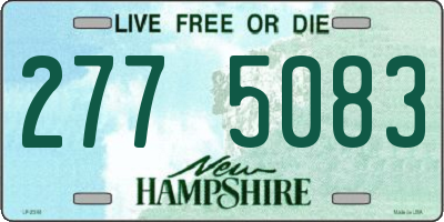 NH license plate 2775083