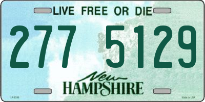 NH license plate 2775129