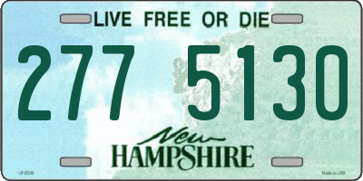 NH license plate 2775130