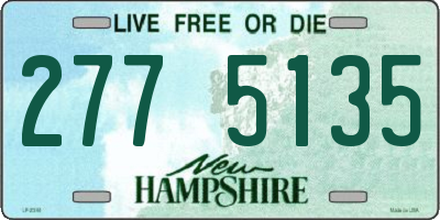 NH license plate 2775135