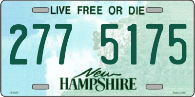 NH license plate 2775175