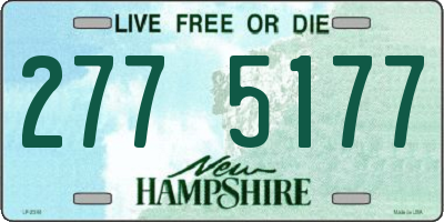 NH license plate 2775177