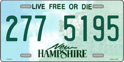NH license plate 2775195