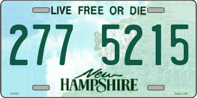 NH license plate 2775215