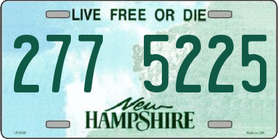 NH license plate 2775225