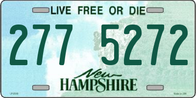 NH license plate 2775272