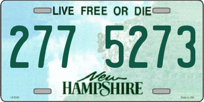 NH license plate 2775273