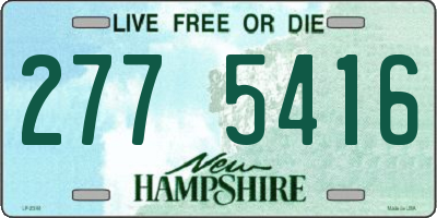 NH license plate 2775416