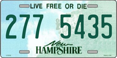 NH license plate 2775435