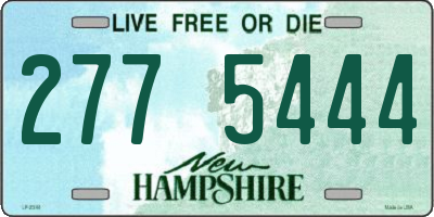 NH license plate 2775444